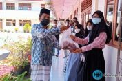 SMA Adidarma Bagikan Daging Kurban Untuk Siswa Dari Keluarga Kurang Mampu