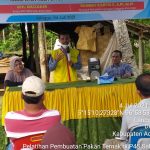 Peternak Aceh Utara Mengikuti Pelatihan Pembuatan Pakan Ternak