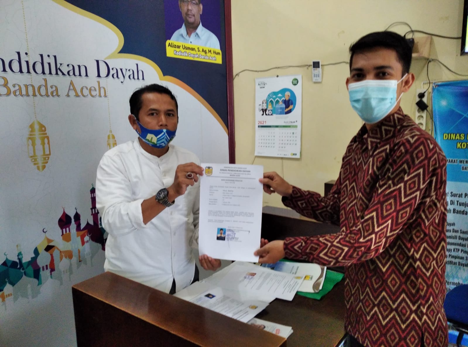Disdik Dayah Banda Aceh; Kesadaran Masyarakat Untuk Mengurus Legalitas Lembaga Semakin Tinggi