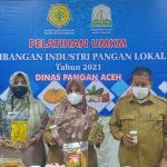 Dinas Pangan Aceh Adakan Pelatihan Pengembangan Industri Pangan Lokal