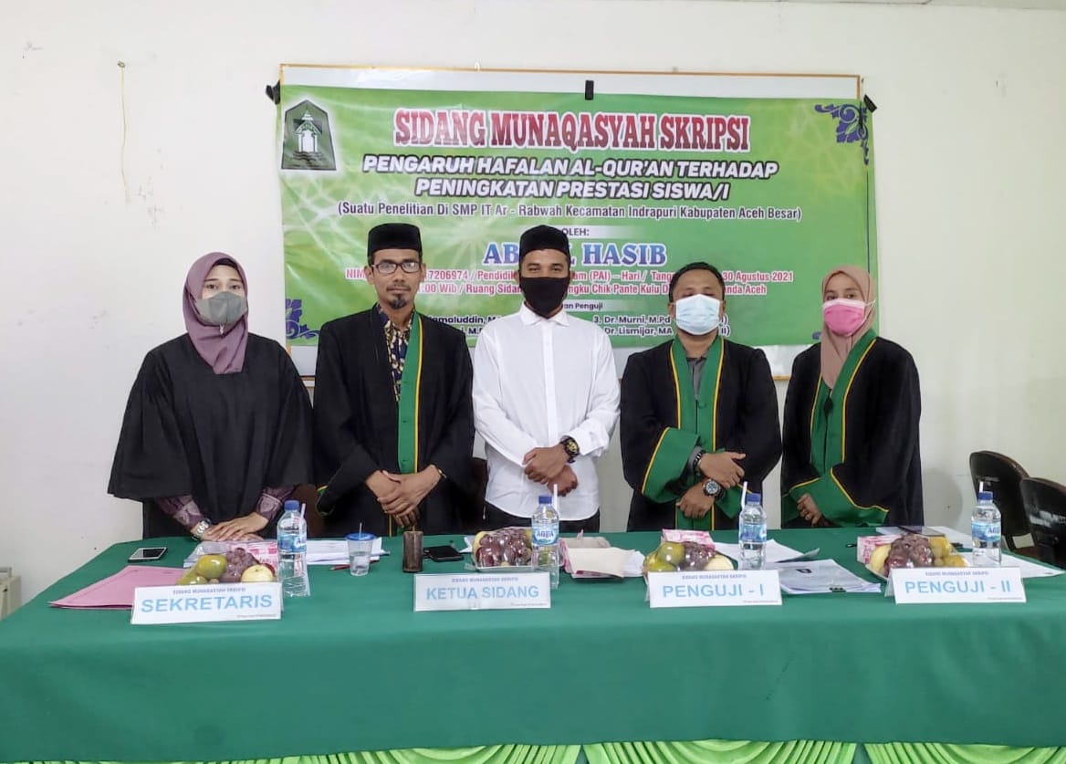 Mahasiswa Hafiz 30 Juz, Raih Gelar Sarjana di STAI Tgk. Chik Pante Kulu