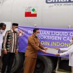 Pemerintah Aceh Terima 20 Ton Bantuan Oksigen Cair Dari Kadin Indonesia