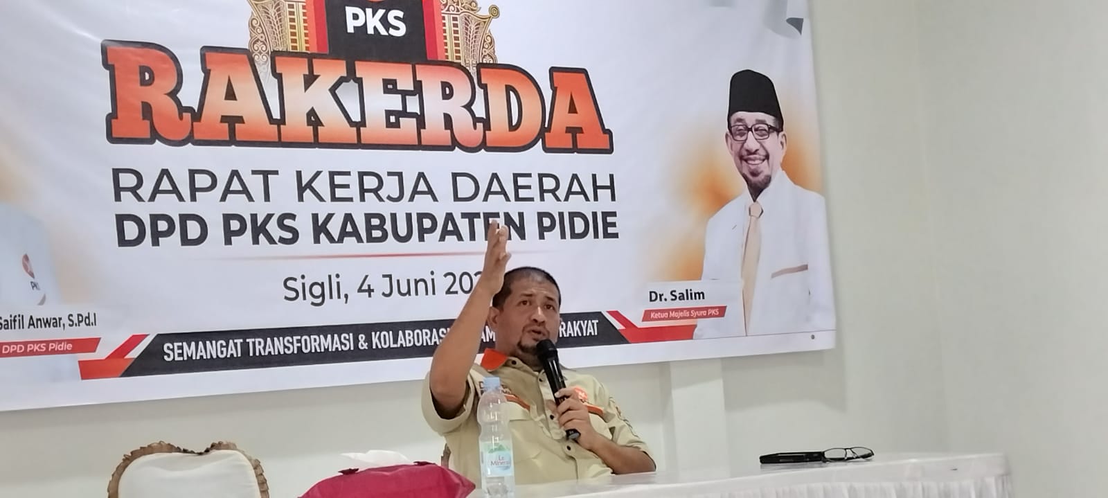 Gelar Rakerda, PKS Pidie Siap Menyongsong Kemenangan Pemilu 2024