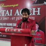 Mualem Mundur dari Ketua Penasihat Partai Gerindra Aceh