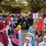 Ribuan Pelajar PAUD dan TK Se Kota Banda Aceh Ikut Karnaval HUT RI