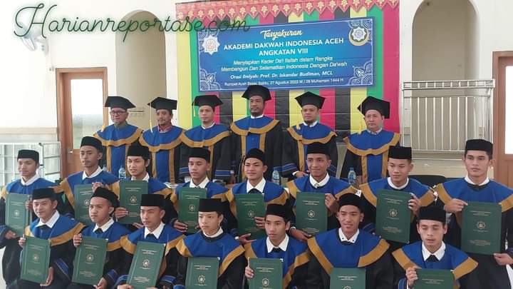 26 Mahasantri Angkatan VIII ADI Dewan Dakwah Aceh Ikut Tasyakuran