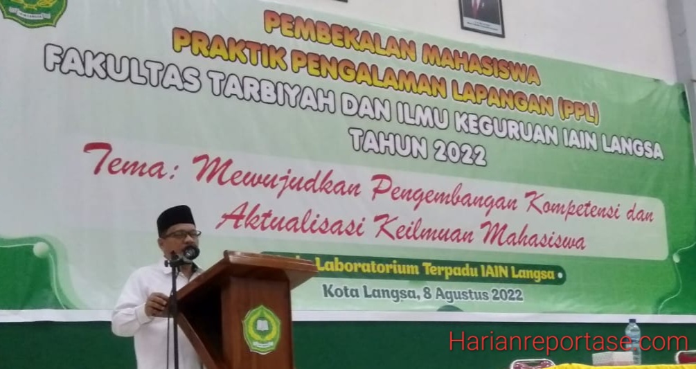 Fakultas Tarbiyah dan Ilmu Keguruan IAIN Langsa Laksanakan Pembekalan PPL