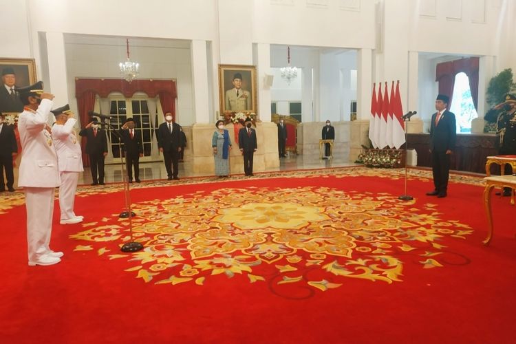 Sri Sultan Hamengku Buwono X Dilantik Sebagai Gubernur DIY 2022-2027