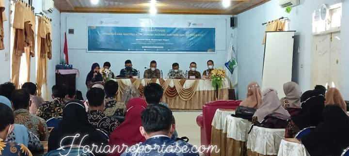 BPS Simeulue Gelar Pelatihan Petugas Regsosek Tahun 2022