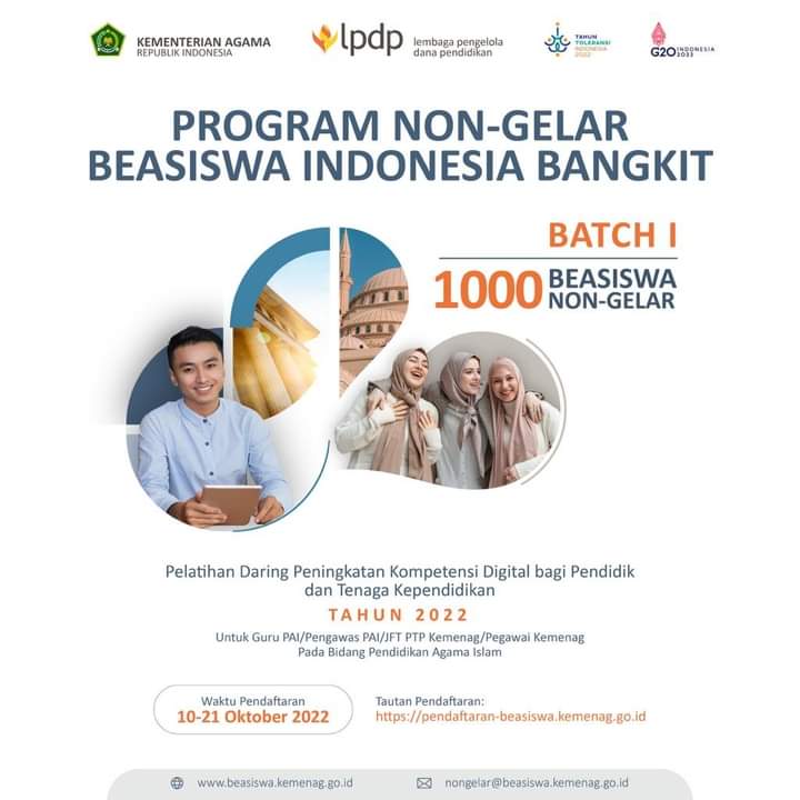 Kemenag Siapkan Beasiswa Non-Gelar untuk Guru Agama, Berikut Cara Daftar