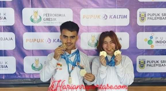 Atlet Angkat Besi Aceh Borong 6 Medali Emas di Kejuaraan Nasional Pupuk Indonesia