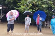 Banjir di Rantau Gedang dan Teluk Rumbia, Tim BMA Gunakan Perahu Robin untuk Verifikasi Lapangan