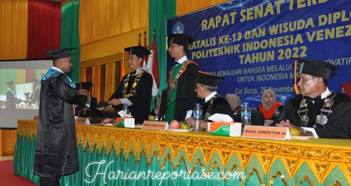 Gelar Dies Natalis ke-13 dan Wisuda, Poliven Luluskan 39 Ahli Madya