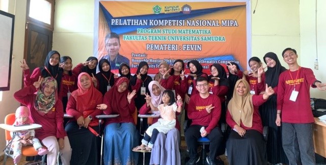 Prodi Matematika Unsam Langsa Gelar Pelatihan KN-MIPA