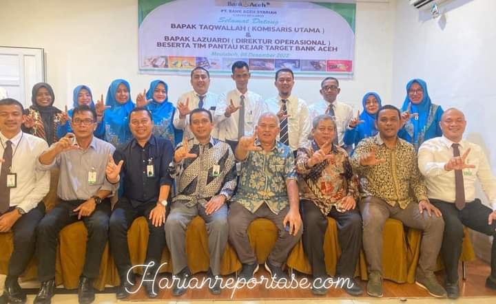 Bank Aceh Salurkan KUR Rp17,6 Miliar, Komut Gelorakan Spirit Berbenah