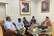 TA Khalid Terima Audiensi Tim Peneliti Kebijakan Asuransi Pertanian Syariah LPPD Kemenkeu RI