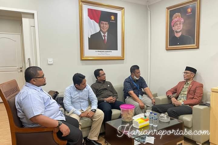 TA Khalid Terima Audiensi Tim Peneliti Kebijakan Asuransi Pertanian Syariah LPPD Kemenkeu RI