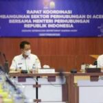 Pemerintah Aceh Gelar Rakor Perhubungan Bersama Menhub