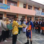 SMPN 8 Banda Aceh Juara Turnamen Voli SMAN 15 Adidarma