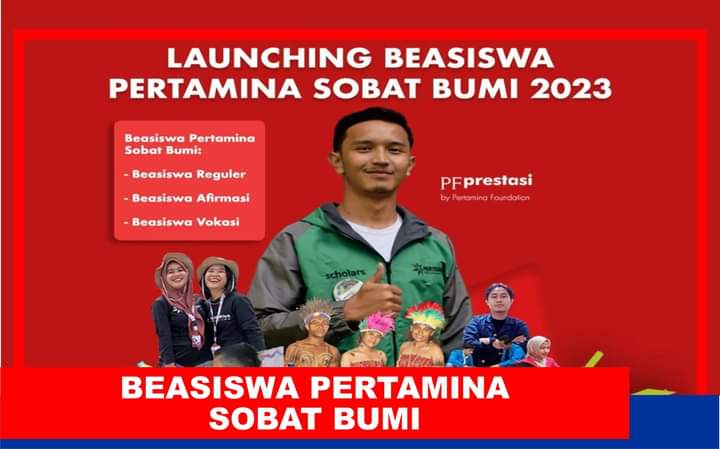 Beasiswa Sobat Bumi 2023 Diluncurkan, Berikut Syarat dan Cara Daftar