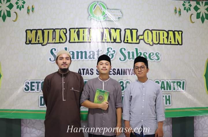 Tujuh Santri Dayah Darul Quran Aceh Khatam Hafalan 30 Juz Al Quran