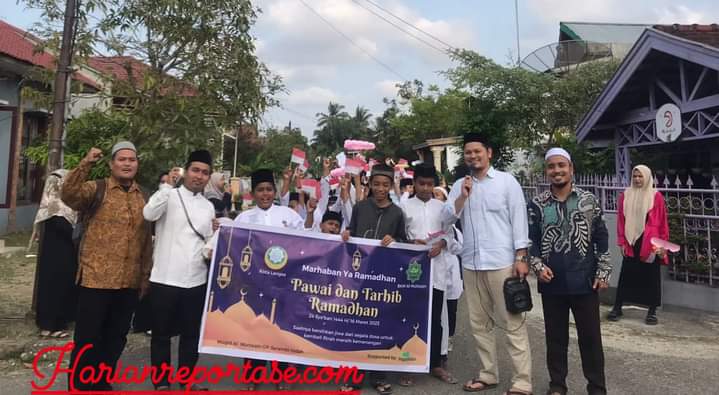 Dewan Dakwah Langsa Gelar Pawai dan Tarhib Ramadhan
