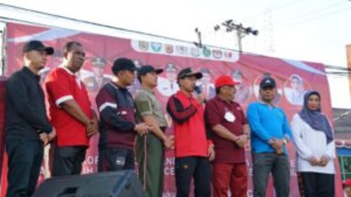 Banda Aceh ikrarkan Pemilu 2024 yang Bermartabat dari Arena Car Free Day