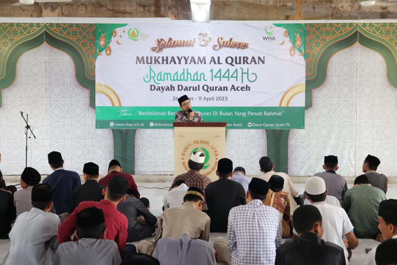 222 Santri Dayah DQA Ikut Progran Mukhayyam Al Quran Selama Ramadhan