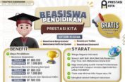 Beasiswa Prestasi Kita 2023 Dibuka untuk Siswa SMP-SMA, Mahasiswa D3-S2