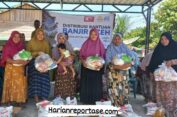 Dewan Dakwah Serahkan Bantuan untuk Korban Banjir Luapan Sungai Tripa