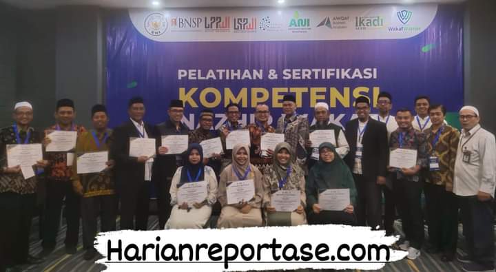 Aceh Tambah 20 Nazhir Wakaf Tersertifikasi LSP BWI