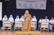 SMAN 1 Peukan Bada Gelar Pemilihan Osis, Pasangan Atikah dan Nurul Terpilih Sebagai Ketua dan Waka Osis Periode 2023/2024