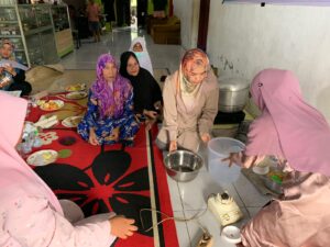 Pelatihan Pembuatan MurniSoy Milk di Paya Bujok Tungoh.