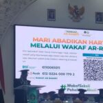 Pertama di Aceh, Rektor UIN Ar-Raniry Launching Program Wakaf Ar-Raniry