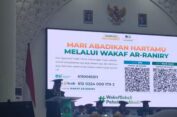 Pertama di Aceh, Rektor UIN Ar-Raniry Launching Program Wakaf Ar-Raniry