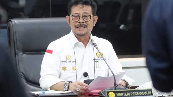 Mentan SYL Ditetapkan Sebagai Tersangka