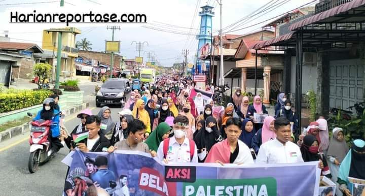 Aliansi Masyarakat Aceh Tenggara Gelar Aksi dan Galang Dana untuk Palestina