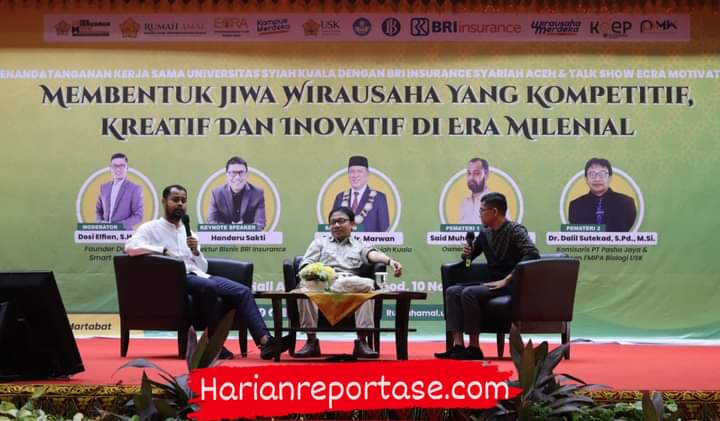Rumah Amal USK Gelar Talkshow ECRA Motivation