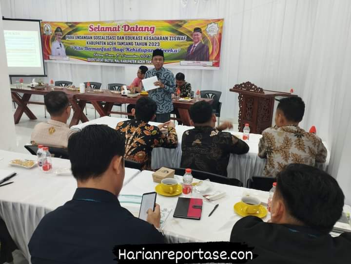 BMK Aceh Tamiang Gelar Sosialisasi dan Edukasi ZISWAF