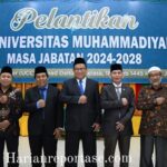Majelis Diktilitbang PP Muhammadiyah Lantik Rektor Unmuha Periode 2024-2028