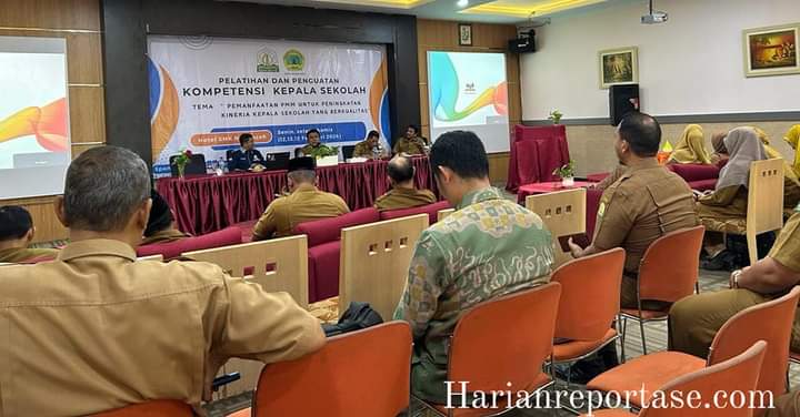 25 Kepala Sekolah di Banda Aceh Ikut Pelatihan dan Penguatan Kompetensi