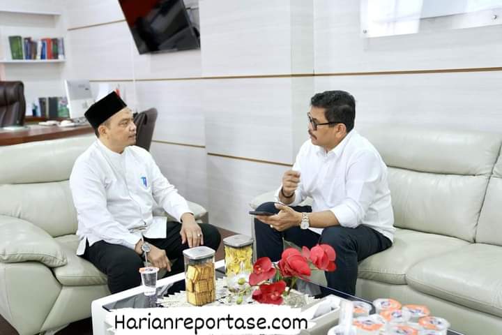 Bahas Penanggulangan Kenakalan Remaja, Pj Walikota Lhoksemawe Kunjungi Dinas Dayah Aceh