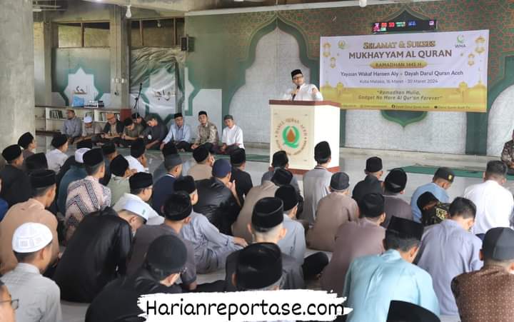 Maksimalkan Ibadah Selama Ramadhan, Ratusan Santri Dayah DQA Ikut Mukhayyam AlQuran