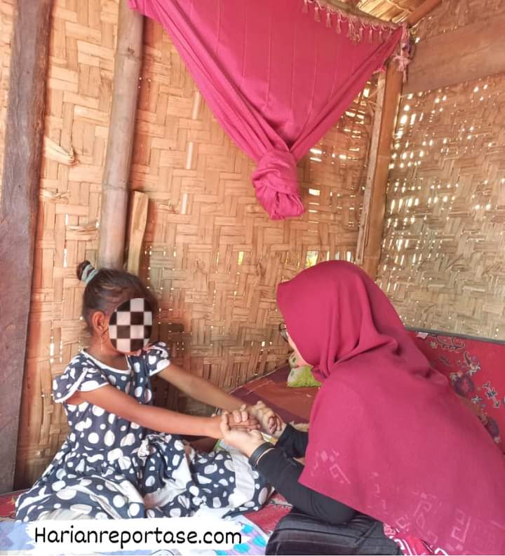 Kemensos Kunjungi Bocah Korban Pelecehan Seksual di Aceh Utara