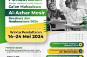Pendaftaran Uji Kompetensi Calon Mahasiswa Al azhar Mesir Dibuka, Berikut Informasinya