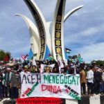 Aceh Menggugat Dunia Atas Kekejaman Israel Terhadap Palestina