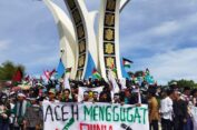 Aceh Menggugat Dunia Atas Kekejaman Israel Terhadap Palestina