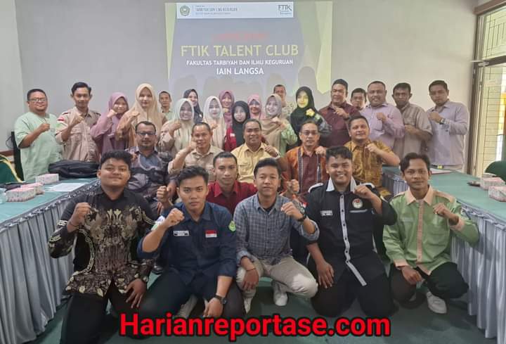Dekan FTIK IAIN Langsa Launching FTIK Talent Club