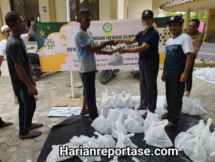 Dewan Dakwah Sembelih 109 Hewan Kurban, Salurkan ke Daerah Perbatasan dan Pedalaman Aceh