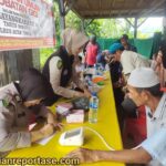 Hari Bhayangkara ke-78, Polres Aceh Timur Gelar Kegiatan Bakti Kesehatan bagi Warga Pedalaman